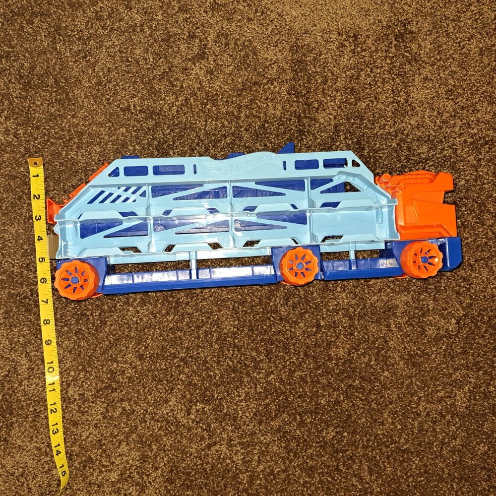Hot Wheels City Speed Drop Transport Hauler - Picture 2 of 8